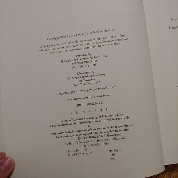 First Edition Children's Literature One Hundred and One Read Alouds - Picture 3 of 10